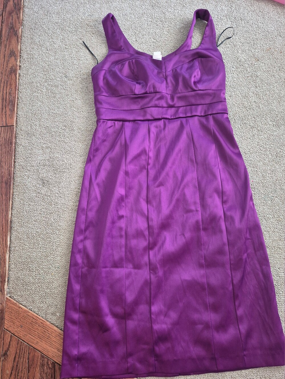 Purple Cocktail Evening Dress